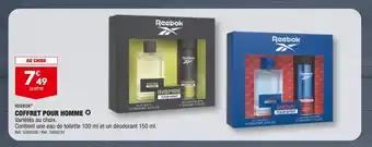 REEBOK COFFRET POUR HOMME