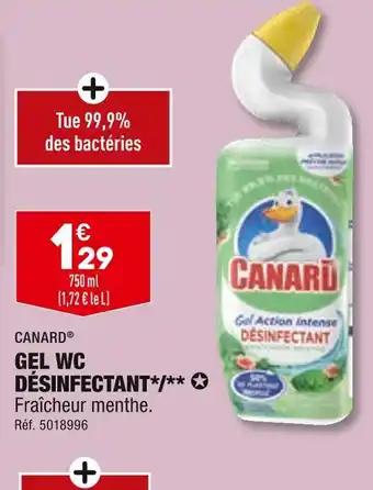 CANARD GEL WC DÉSINFECTANT