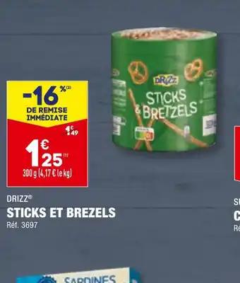 DRIZZ STICKS ET BREZELS