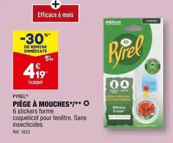 PYREL PIÈGE À MOUCHES