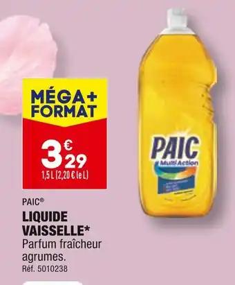 PAIC LIQUIDE VAISSELLE