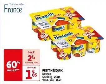 Nestlé - petit nesquik