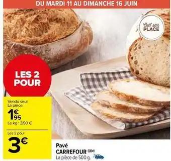 Carrefour - pavé