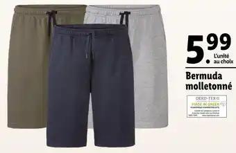 LIVERGY Bermuda molletonné
