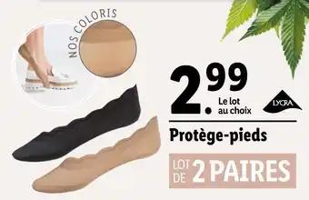 LYCRA Protège-pieds