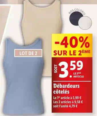 ESMARA Débardeurs côtelés