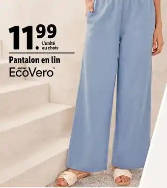 esmara Pantalon en lin