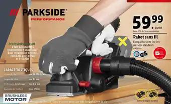 PARKSIDE Rabot sans fil