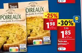 Toque Tarte aux poireaux