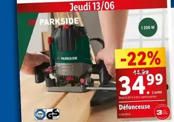 PARKSIDE Défonceuse