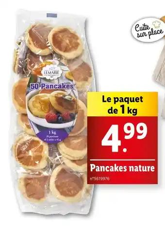 LEMARIÉ Pancakes nature