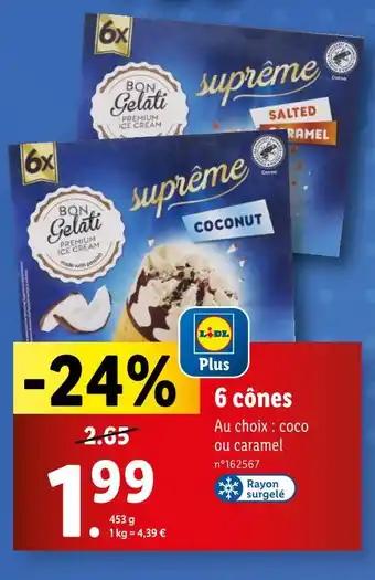 Bon Gelati 6 cônes