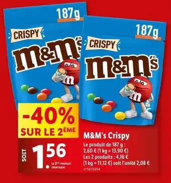 M&M's M&M's Crispy