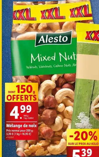 Alesto Mélange de noix
