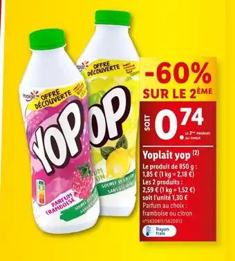 Yoplait Yoplait yop