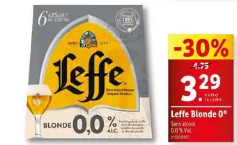 Leffe Leffe Blonde 0°