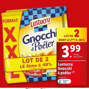 Lustucru Gnocchi à poêler