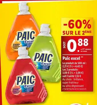 Paic Paic excel