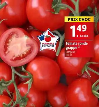 Tomate ronde grappe