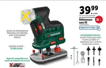 Défonceuse sans fil