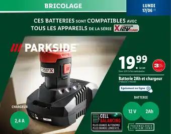 Batterie 2Ah et chargeur