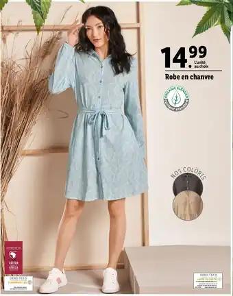 Robe en chanvre