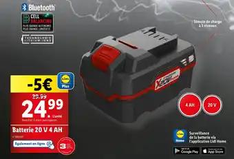 Batterie 20 V4 AH