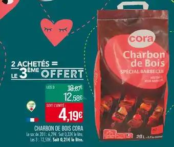 CORA CHARBON DE BOIS