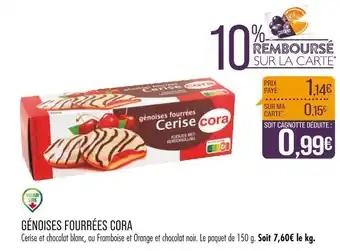 CORA GÉNOISES FOURRÉES