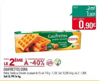 CORA GAUFRETTES