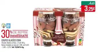 CORA COUPES GLACÉES