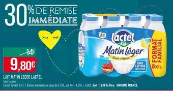 LACTEL LAIT MATIN LEGER