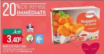 CORA NUGGETS DE POULET