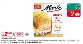 MARIE PLAT CUISINÉ