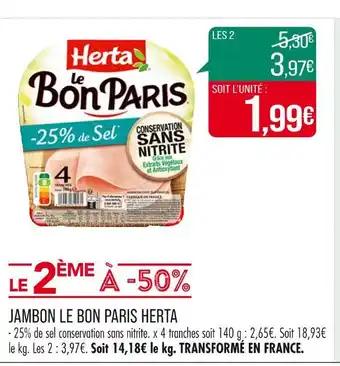 HERTA JAMBON LE BON PARIS