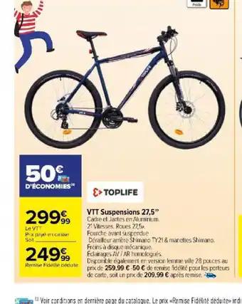 VTT Suspensions 27,5"