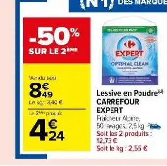 Lessive en Poudred