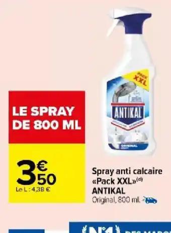 Spray anti calcaire