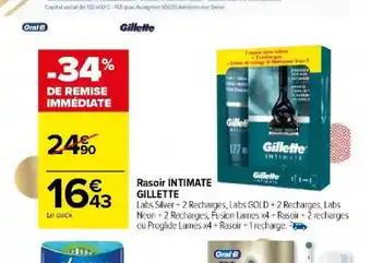 Rasoir INTIMATE