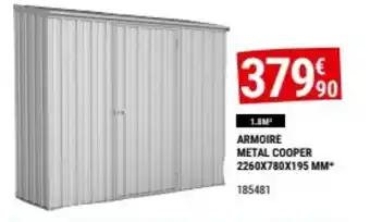 ARMOIRE METAL COOPER
