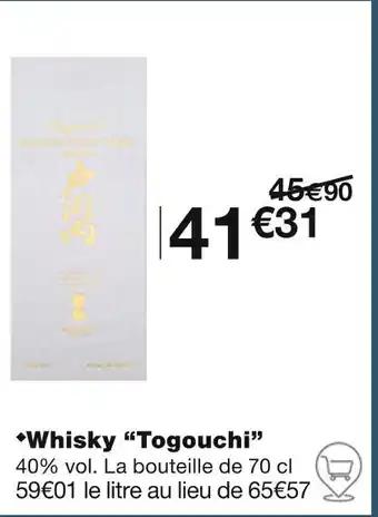 Togouchi Whisky