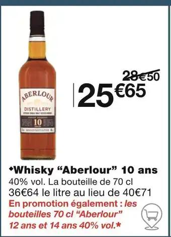 Aberlour Whisky 10 ans