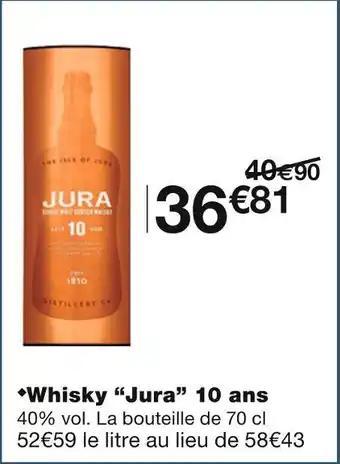 Jura Whisky 10 ans