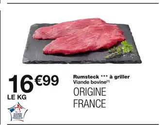Rumsteck à griller