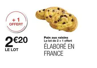 Pain aux raisins