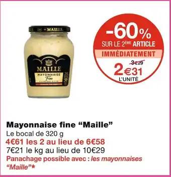 Maille Mayonnaise fine
