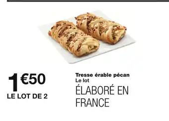 Tresse érable pécan