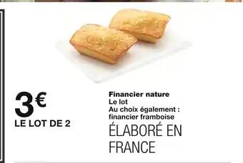 Financier nature