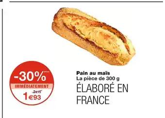 Pain au maïs