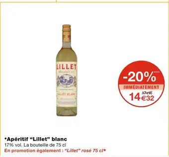 Lillet Apéritif blanc